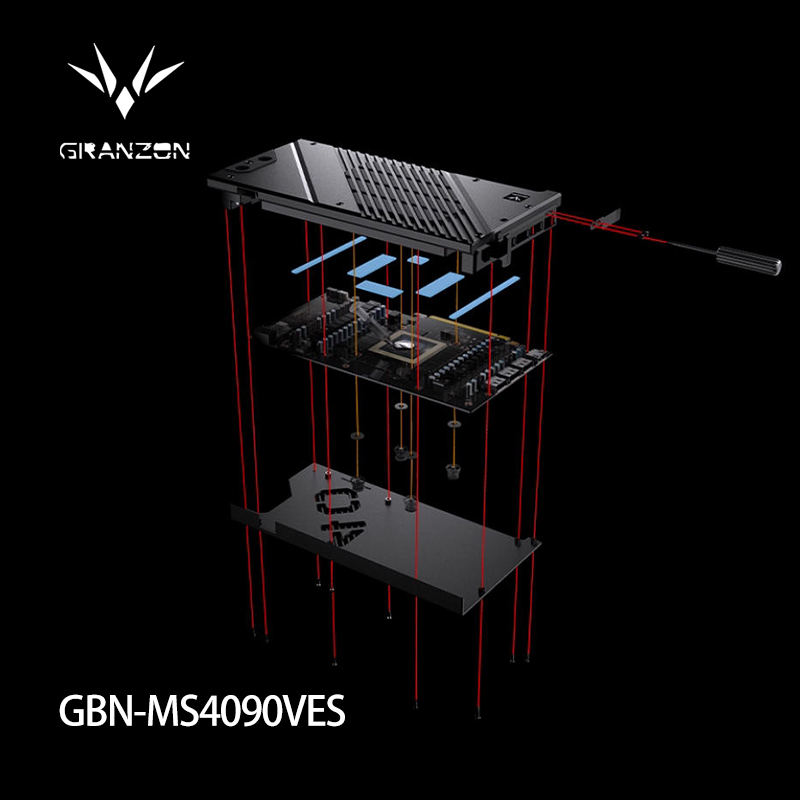 Rtx 4090 Water Block Full Cover - 그란존 GPU 워터 블록 MSI 지포스