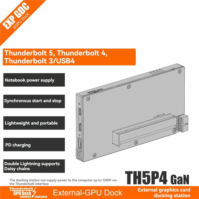 X64A-EGPU 도킹 스테이션, Th5p4gan 노트 - Gpu External Dock Egpu Thunderbolt 4 리뷰 및 가격